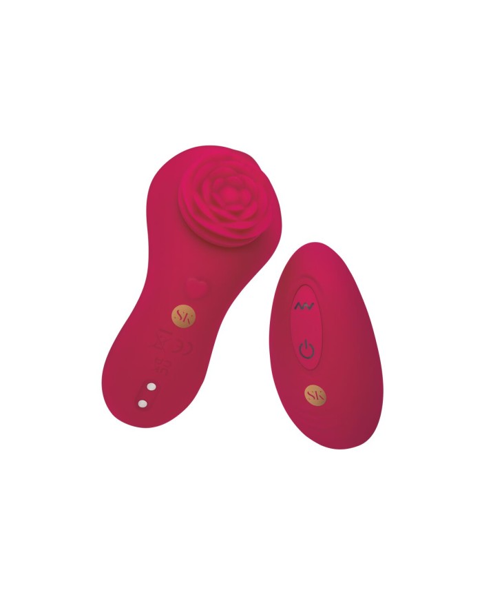 Vibratore Secret Kisses RoseGasm Rosso Vibratore Secret Kisses RoseGasm Rosso