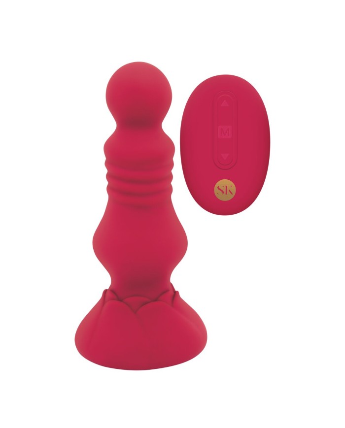 Vibratore Anale Secret Kisses Rosso Vibratore Anale Secret Kisses Rosso