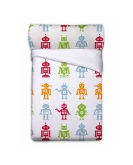 Set di copripiumino Pierre Cardin ALIENS Bianco Singolo 3 Pezzi