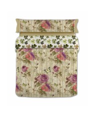 Set di copripiumino Pierre Cardin MATRIOSKAS Bianco Singolo 3 Pezzi