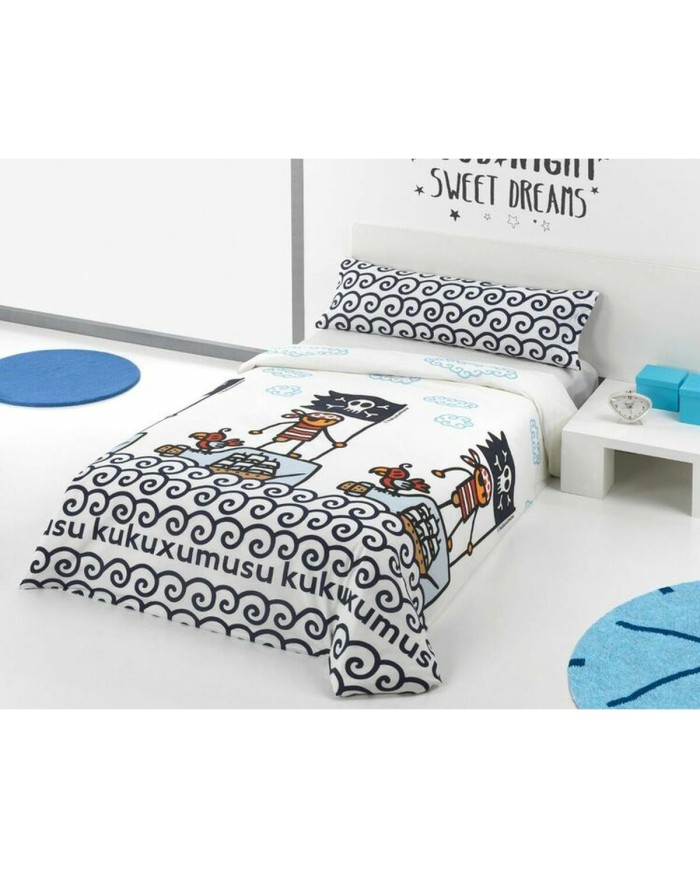 Set di copripiumino Hosteline PATAPALO Multicolore Singolo 3 Pezzi