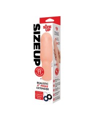 Cover per pene Size Up Carne Ø 4,6 cm 21,1 cm