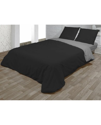 Set di copripiumino Hosteline VEGAS Nero Ala francese 3 Pezzi Set di copripiumino Hosteline VEGAS Nero Ala francese 3 Pezzi