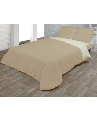 Set di copripiumino Hosteline VEGAS Beige Ala francese 3 Pezzi Set di copripiumino Hosteline VEGAS Beige Ala francese 3 Pezzi