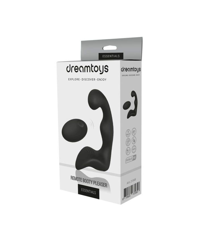Massaggiatore Prostatico Dream Toys Essentials Booty Nero Massaggiatore Prostatico Dream Toys Essentials Booty Nero