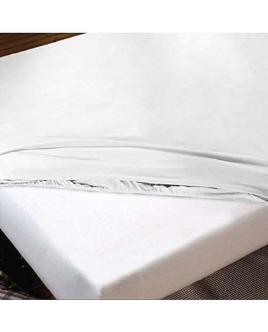 Lenzuolo con angoli aderenti Hosteline IRIS PREMIUM Bianco Matrimoniale Lenzuolo con angoli aderenti Hosteline IRIS PREMIUM Bianco Matrimoniale