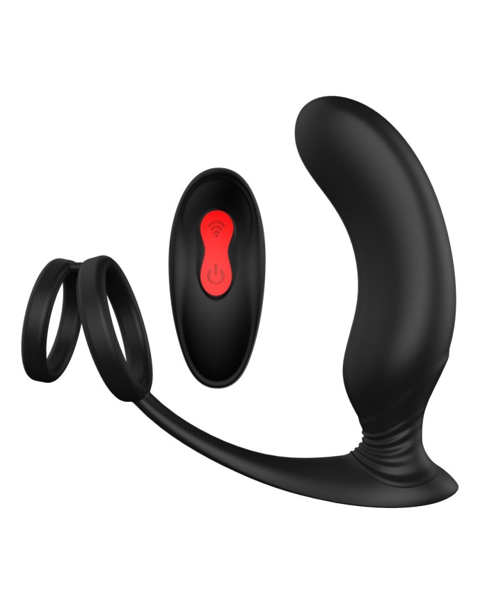 Vibratore Anale Dream Toys Essentials P-Pleaser Nero