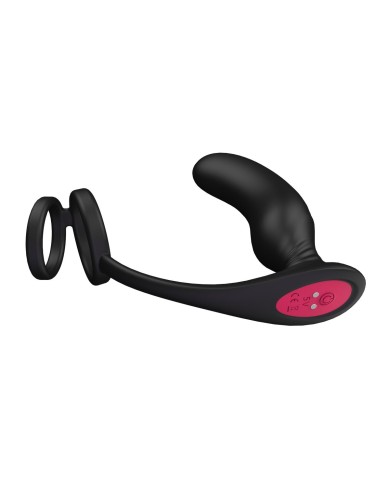 Vibratore Anale Dream Toys Essentials P-Pleaser Nero Vibratore Anale Dream Toys Essentials P-Pleaser Nero