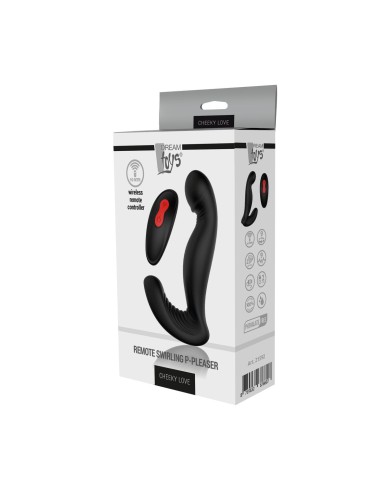 Vibratore Anale Dream Toys Essentials P-Pleaser Nero Vibratore Anale Dream Toys Essentials P-Pleaser Nero