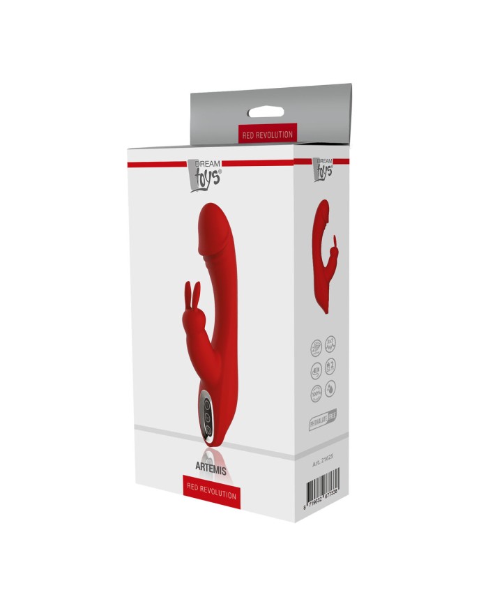 Vibratore per il Punto-G Dream Toys Artemis Rosso Vibratore per il Punto-G Dream Toys Artemis Rosso