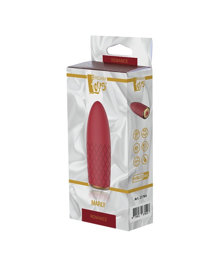 Vibratore Mini Dream Toys Romance Marly Rosso Vibratore Mini Dream Toys Romance Marly Rosso