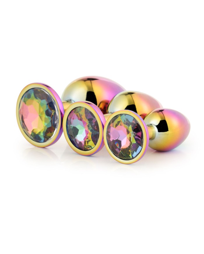 Plug Anale Dream Toys Gleaming Love Multicolore Plug Anale Dream Toys Gleaming Love Multicolore