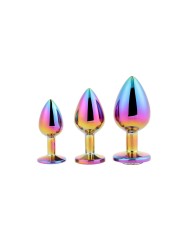 Plug Anale Dream Toys Gleaming Love Multicolore Plug Anale Dream Toys Gleaming Love Multicolore
