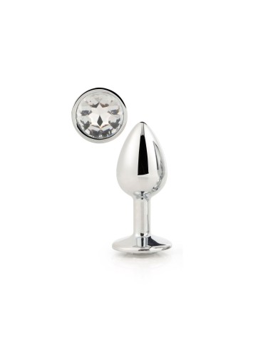 Plug Anale Dream Toys Gleaming Love Argentato