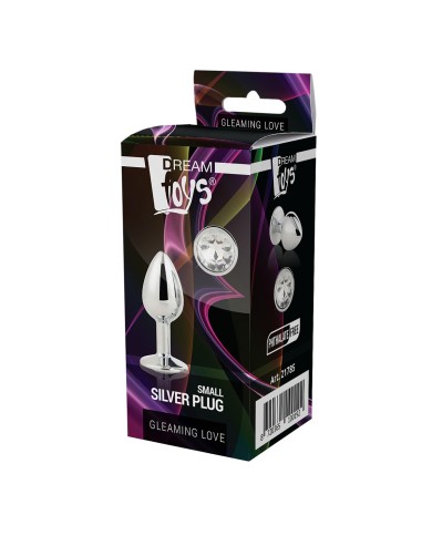 Plug Anale Dream Toys Gleaming Love Argentato