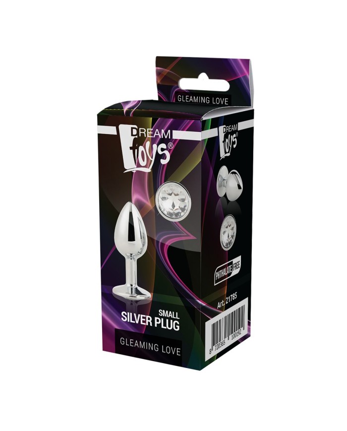 Plug Anale Dream Toys Gleaming Love Argentato