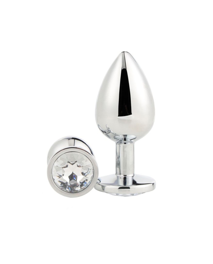 Plug Anale Dream Toys Gleaming Love Argentato