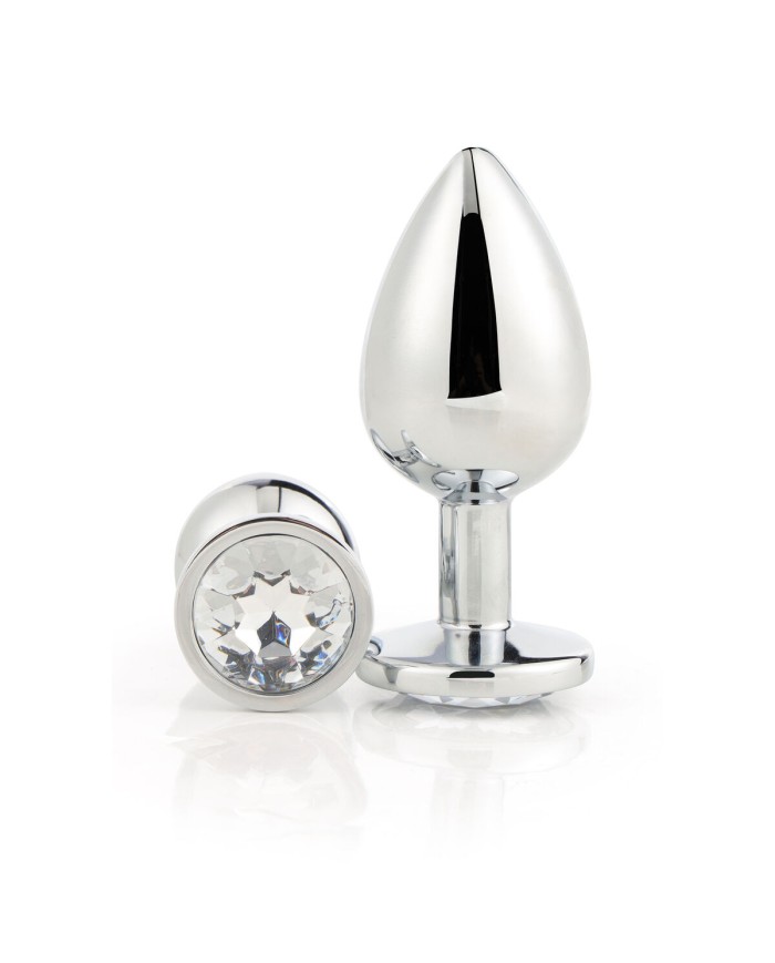 Plug Anale Dream Toys Gleaming Love Argentato