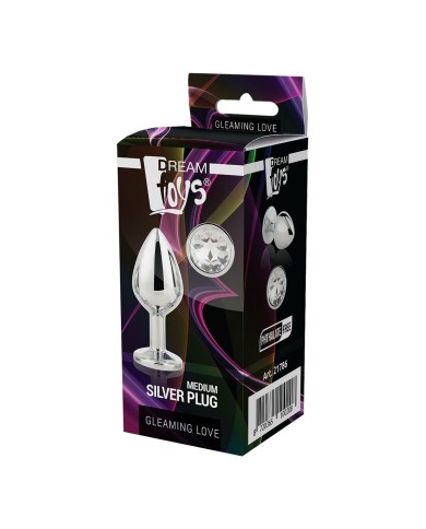 Plug Anale Dream Toys Gleaming Love Argentato