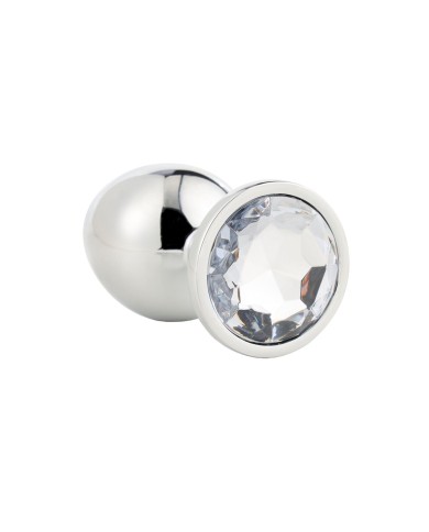 Plug Anale Dream Toys Gleaming Love Argentato