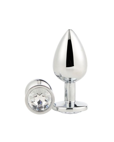 Plug Anale Dream Toys Gleaming Love Argentato