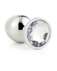 Plug Anale Dream Toys Gleaming Love Argentato Plug Anale Dream Toys Gleaming Love Argentato