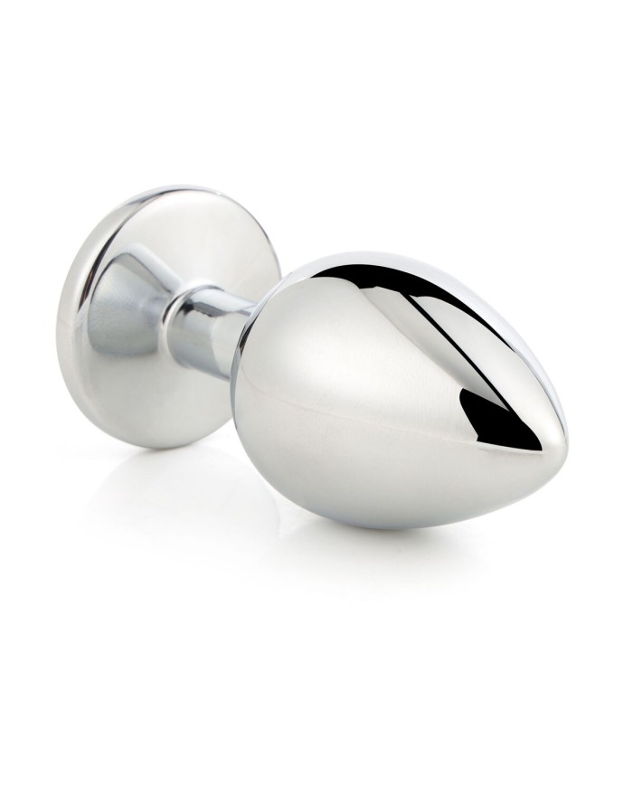 Plug Anale Dream Toys Gleaming Love Argentato Plug Anale Dream Toys Gleaming Love Argentato