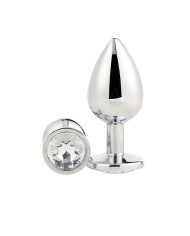 Plug Anale Dream Toys Gleaming Love Argentato Plug Anale Dream Toys Gleaming Love Argentato