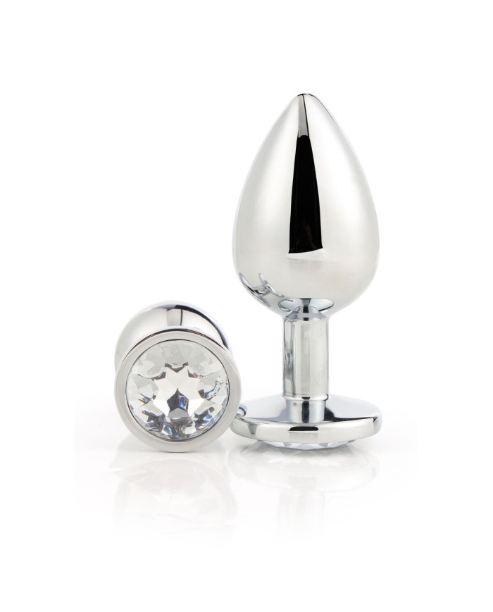 Plug Anale Dream Toys Gleaming Love Argentato Plug Anale Dream Toys Gleaming Love Argentato