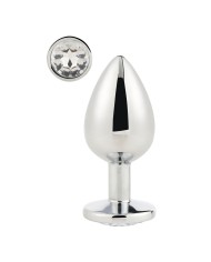 Plug Anale Dream Toys Gleaming Love Argentato Plug Anale Dream Toys Gleaming Love Argentato