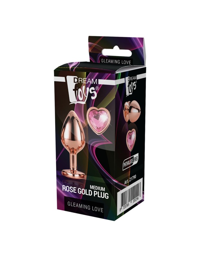 Plug Anale Dream Toys Gleaming Love Dorato