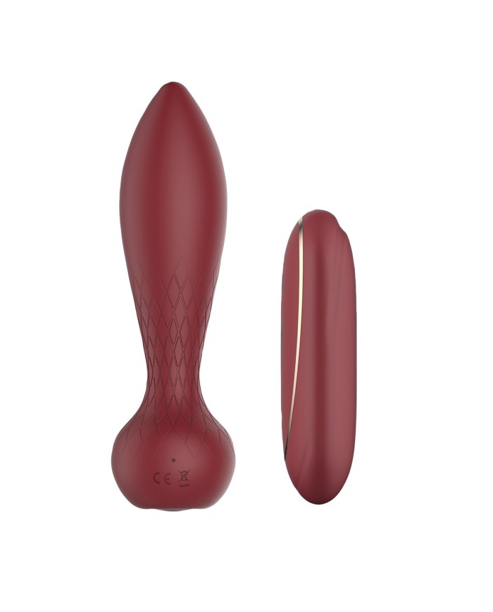 Vibratore Anale Dream Toys Romance Romy Rosso Vibratore Anale Dream Toys Romance Romy Rosso
