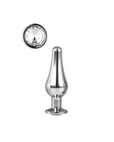 Plug Anale Dream Toys Gleaming Love Argentato