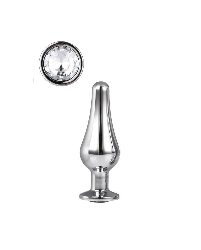 Plug Anale Dream Toys Gleaming Love Argentato