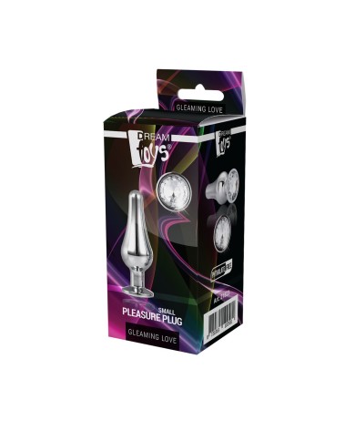 Plug Anale Dream Toys Gleaming Love Argentato