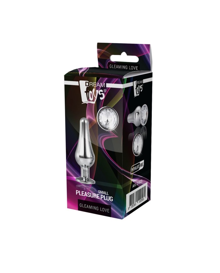 Plug Anale Dream Toys Gleaming Love Argentato