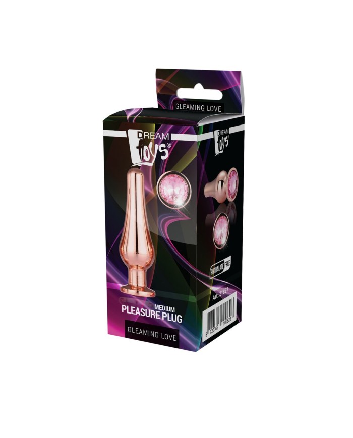 Plug Anale Dream Toys Gleaming Love Dorato Plug Anale Dream Toys Gleaming Love Dorato