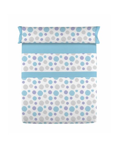 Set di Lenzuola D'Or SOLE Azzurro Singolo Set di Lenzuola D'Or SOLE Azzurro Singolo