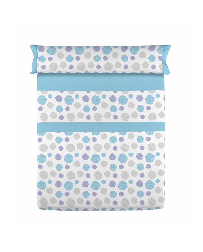 Set di Lenzuola D'Or SOLE Azzurro Singolo