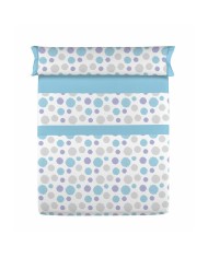 Set di Lenzuola D'Or SOLE Azzurro Singolo