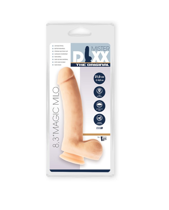 Dildo Realistico Dream Toys Mr Dixx PVC Ø 4 cm Dildo Realistico Dream Toys Mr Dixx PVC Ø 4 cm