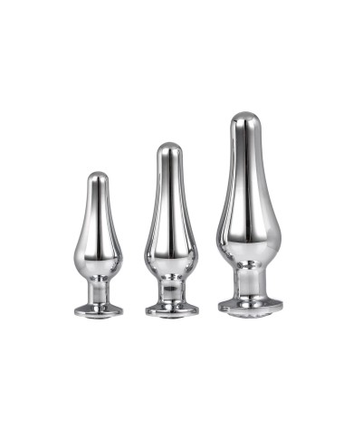 Plug Anale Dream Toys Gleaming Love Argentato