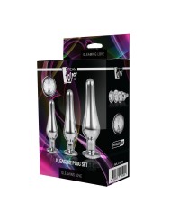 Plug Anale Dream Toys Gleaming Love Argentato Plug Anale Dream Toys Gleaming Love Argentato
