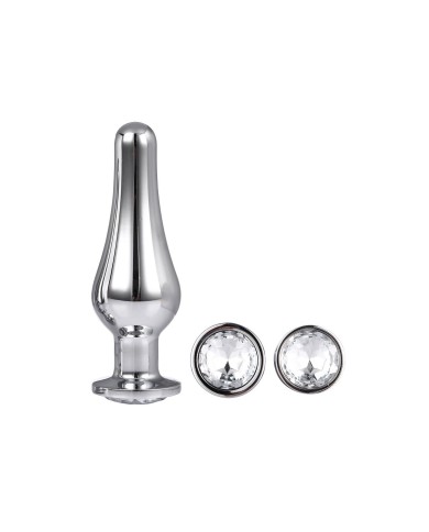 Plug Anale Dream Toys Gleaming Love Argentato