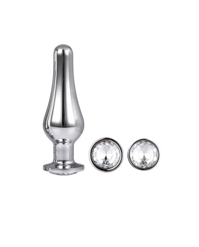 Plug Anale Dream Toys Gleaming Love Argentato