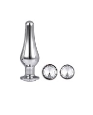 Plug Anale Dream Toys Gleaming Love Argentato Plug Anale Dream Toys Gleaming Love Argentato