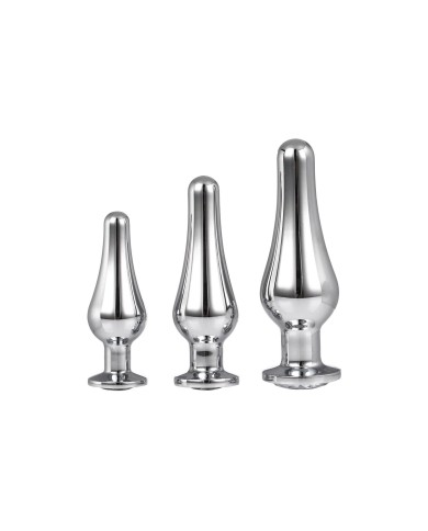 Plug Anale Dream Toys Gleaming Love Argentato