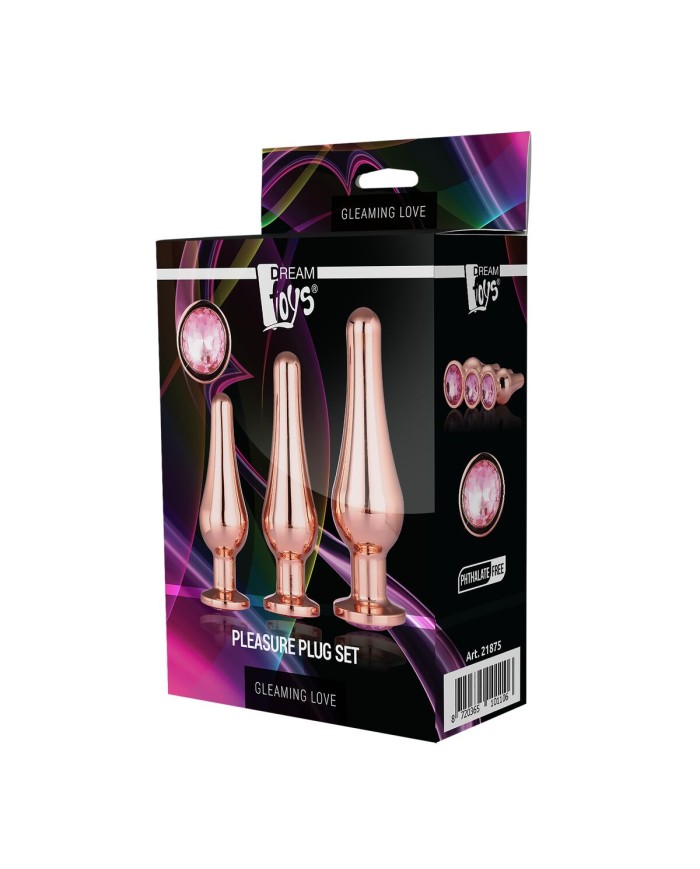 Plug Anale Dream Toys Gleaming Love Dorato