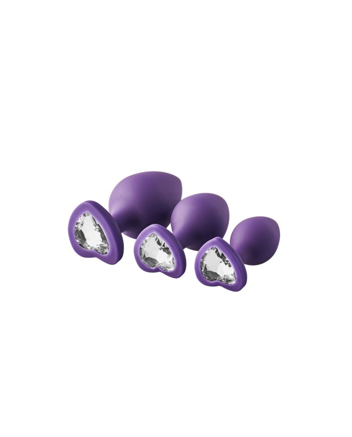 Plug Anale Dream Toys Flirts Viola 3 Pezzi