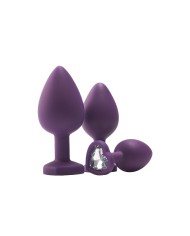 Plug Anale Dream Toys Flirts Viola 3 Pezzi